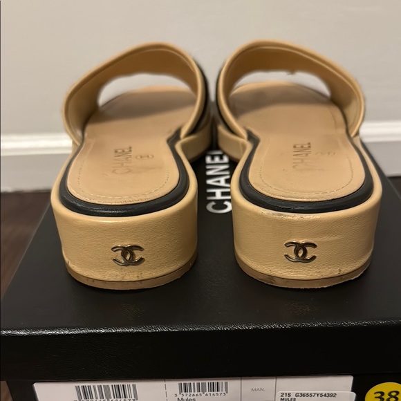 CHANEL Sandals Size 38.5
